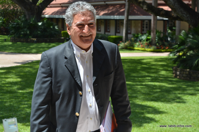 Jean-Christophe Bouissou, le porte parole du gouvernement et ministre de l'économie.