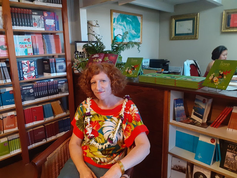 Mme Carotte dédicacera son livre "Tiare et la fleur magique" samedi 2 septembre de 9h à 12h à la librairie Odyssey. crédit photo Stéphanie Delorme