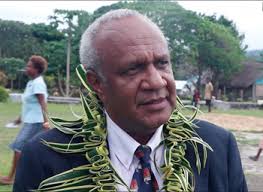 Sato Kilman, ministre des affaires étrangères et du commerce extérieur de Vanuatu