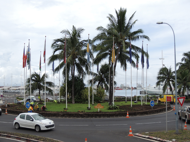 Baptisé officiellement en juin 2014, le rond-point du Pacifique devrait disparaitre à peine plus d'un an plus tard.