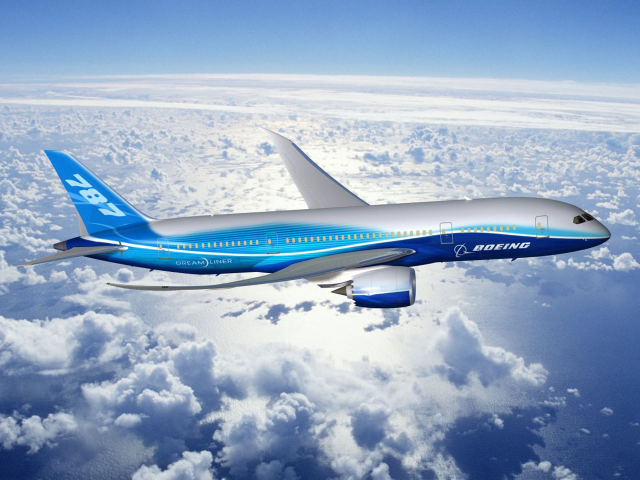 Le modèle 787-900 Dreamliner de Boeing