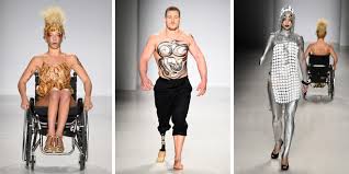 Le styliste des stars transforme le handicap en accessoire de mode