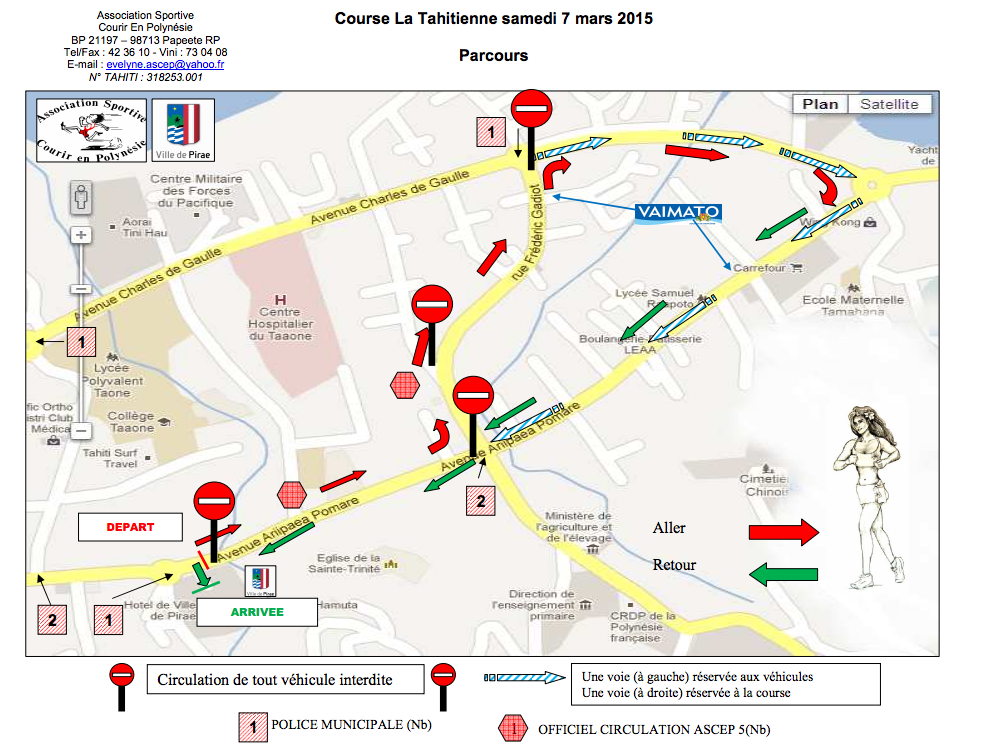 Course: Inscrivez-vous pour la Tahitienne jusqu'à vendredi