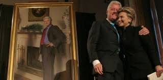 USA: l'ombre de Monica Lewinsky dans un portrait de Bill Clinton