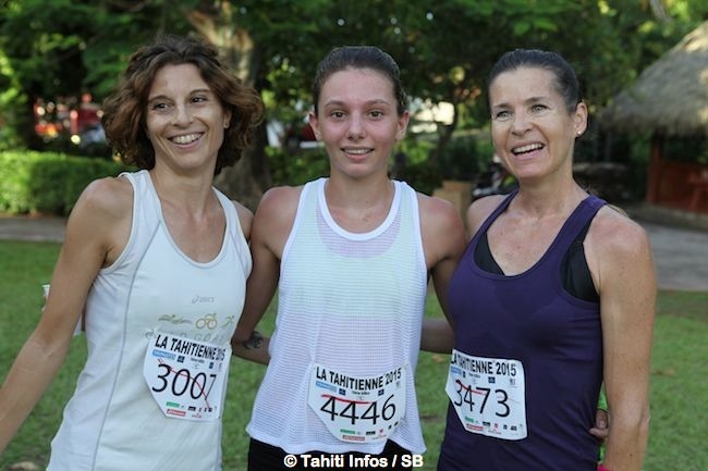 Sophie Bouchonnet, Emmy Lallement et Karine Voiturin