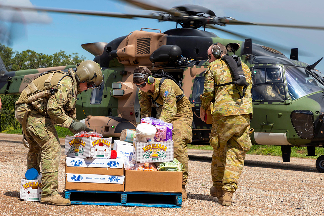 Crédit Dustin ANDERSON / AUSTRALIA DEFENCE FORCE / AFP