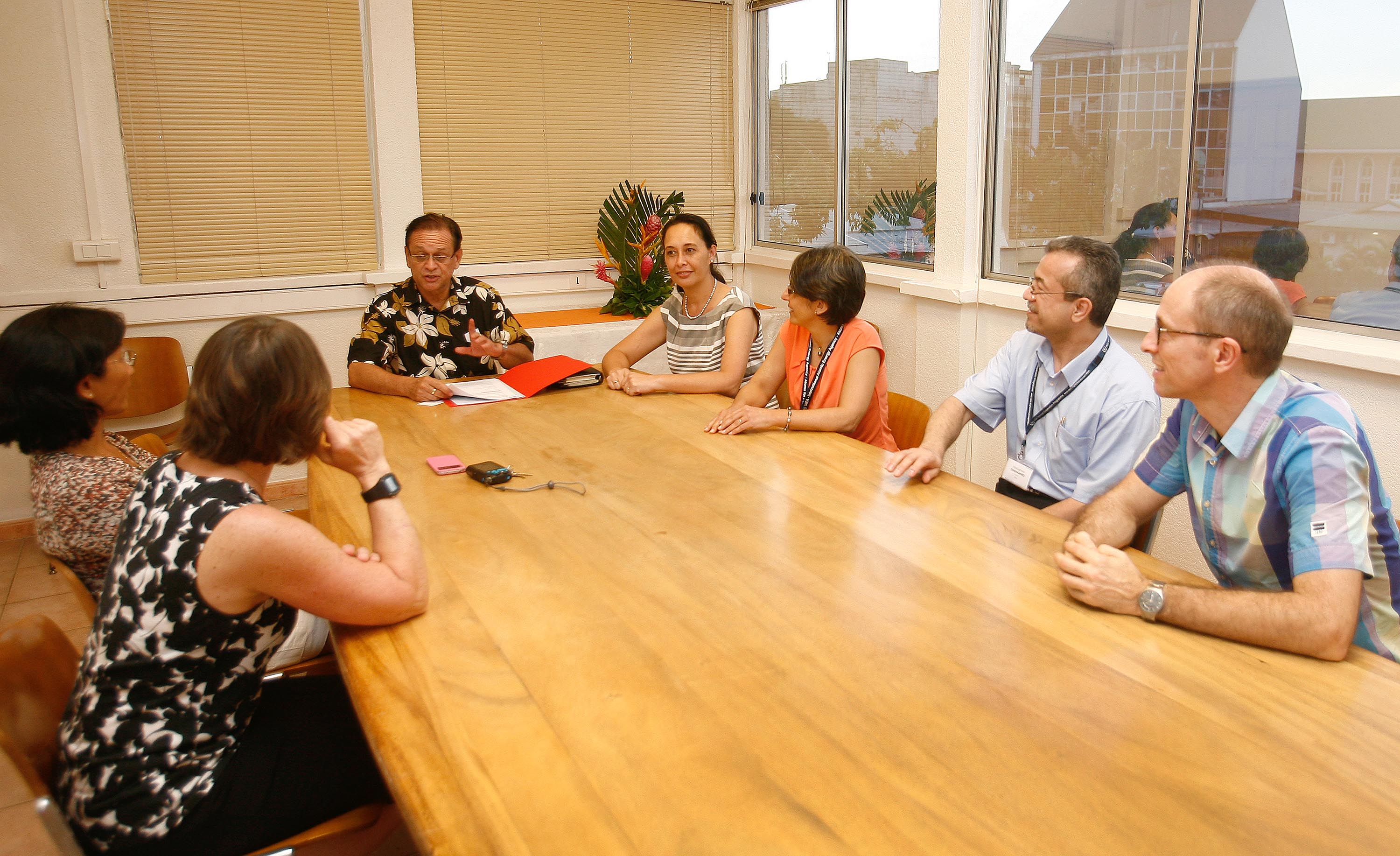 Rencontre avec les représentants de l’Agence internationale  de l’énergie atomique