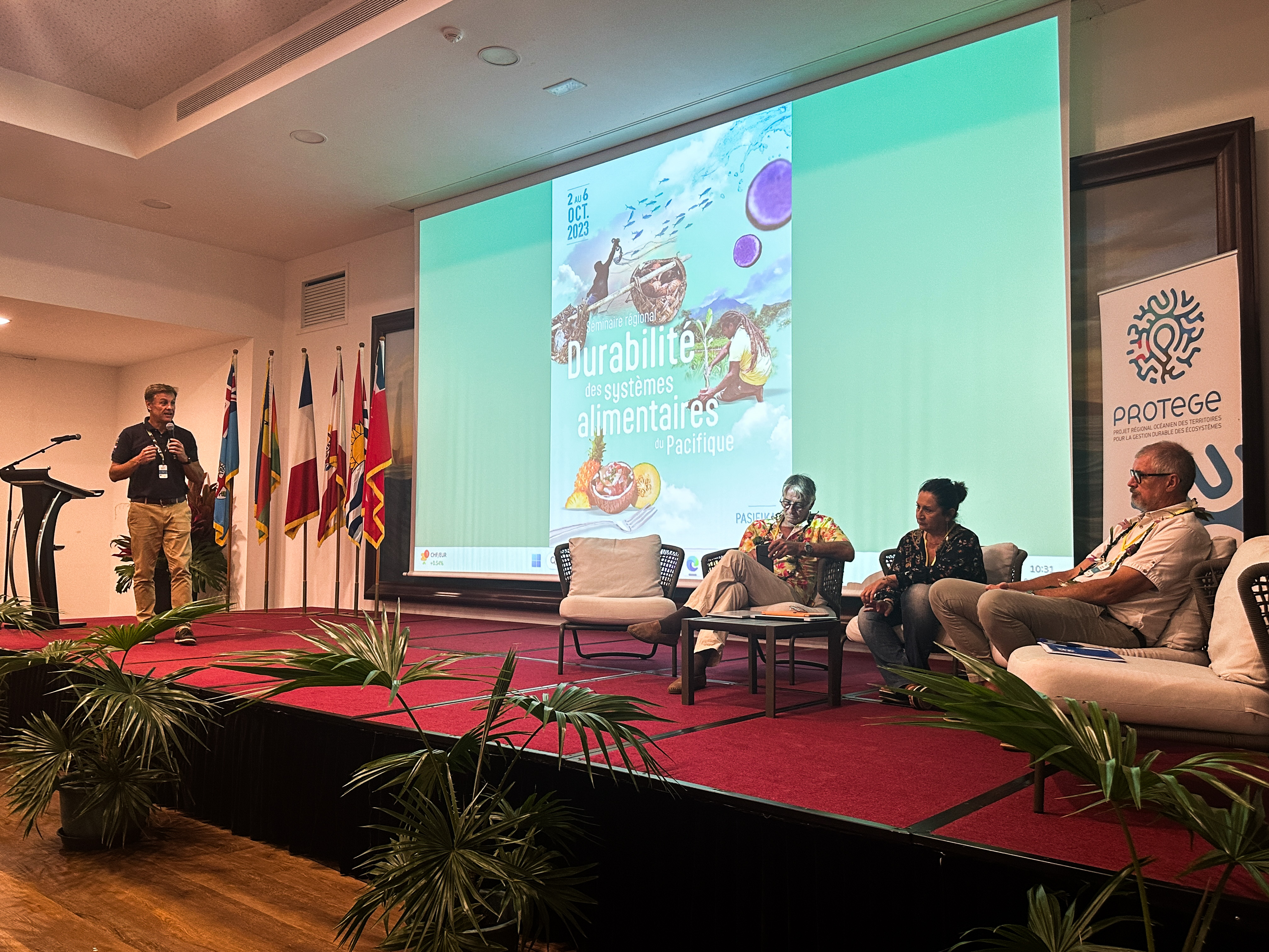 Ateliers divers, tables rondes, débats, le séminaire sur la durabilité des systèmes alimentaires se tiendra du 2 au 6 octobre au Hilton de Papeete.