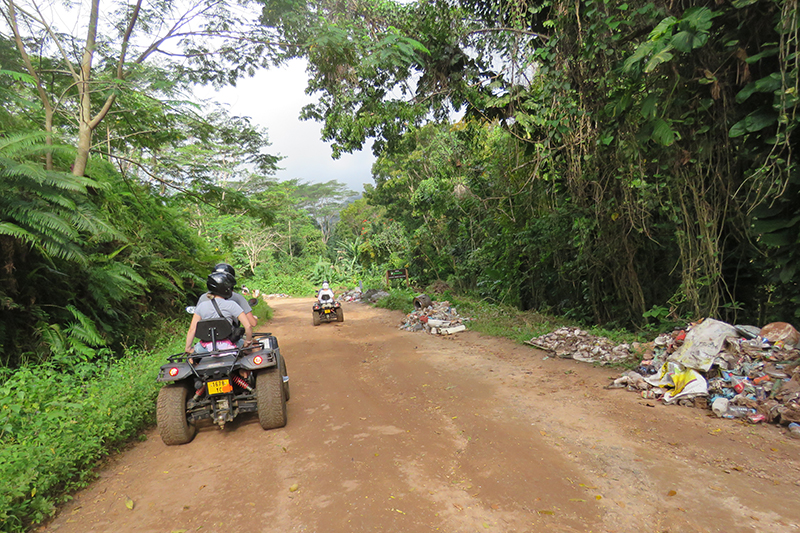 À Moorea, les Bourdons poussent un cri d’alerte contre la pollution