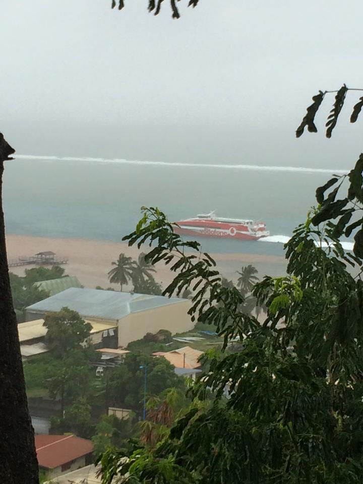 Un violent coup de vent provoque des dégâts à Tahiti et Moorea