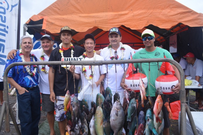 Pêche sous marine : Coupe Nuuroa et dernière manche du championnat de Polynésie 2014
