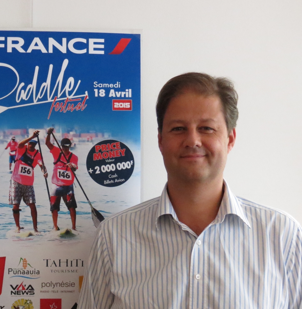 Alex Hervet (directeur délégué Air France Polynésie)