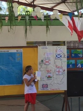 Les membres de la Commission de contrôle budgétaire et financier (CCBF) en visite à Moorea