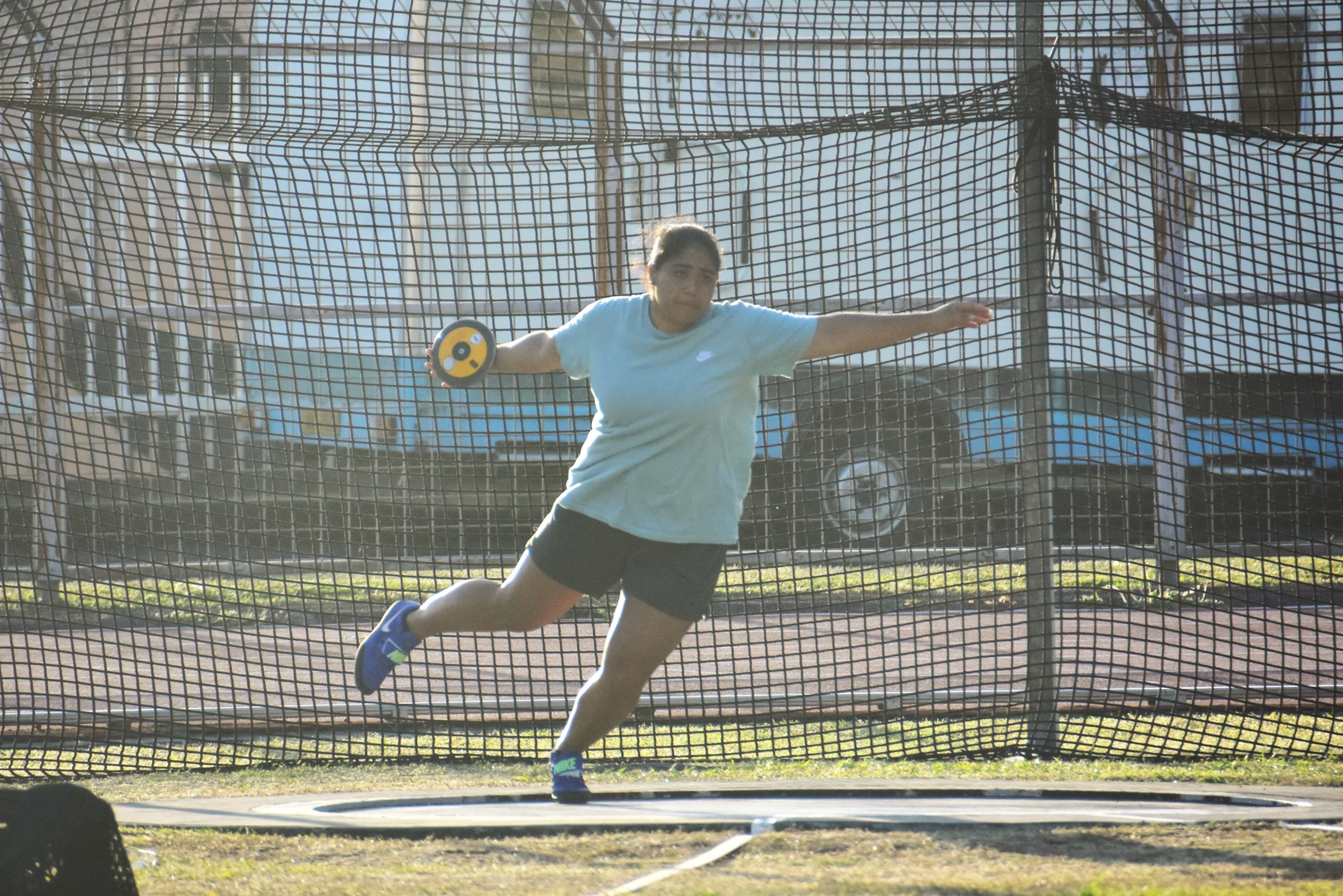 Lovelaina Wong Sang au lancer du poids et du disque sera l'une des grandes chances de médaille de la délégation tahitienne aux îles Salomon.