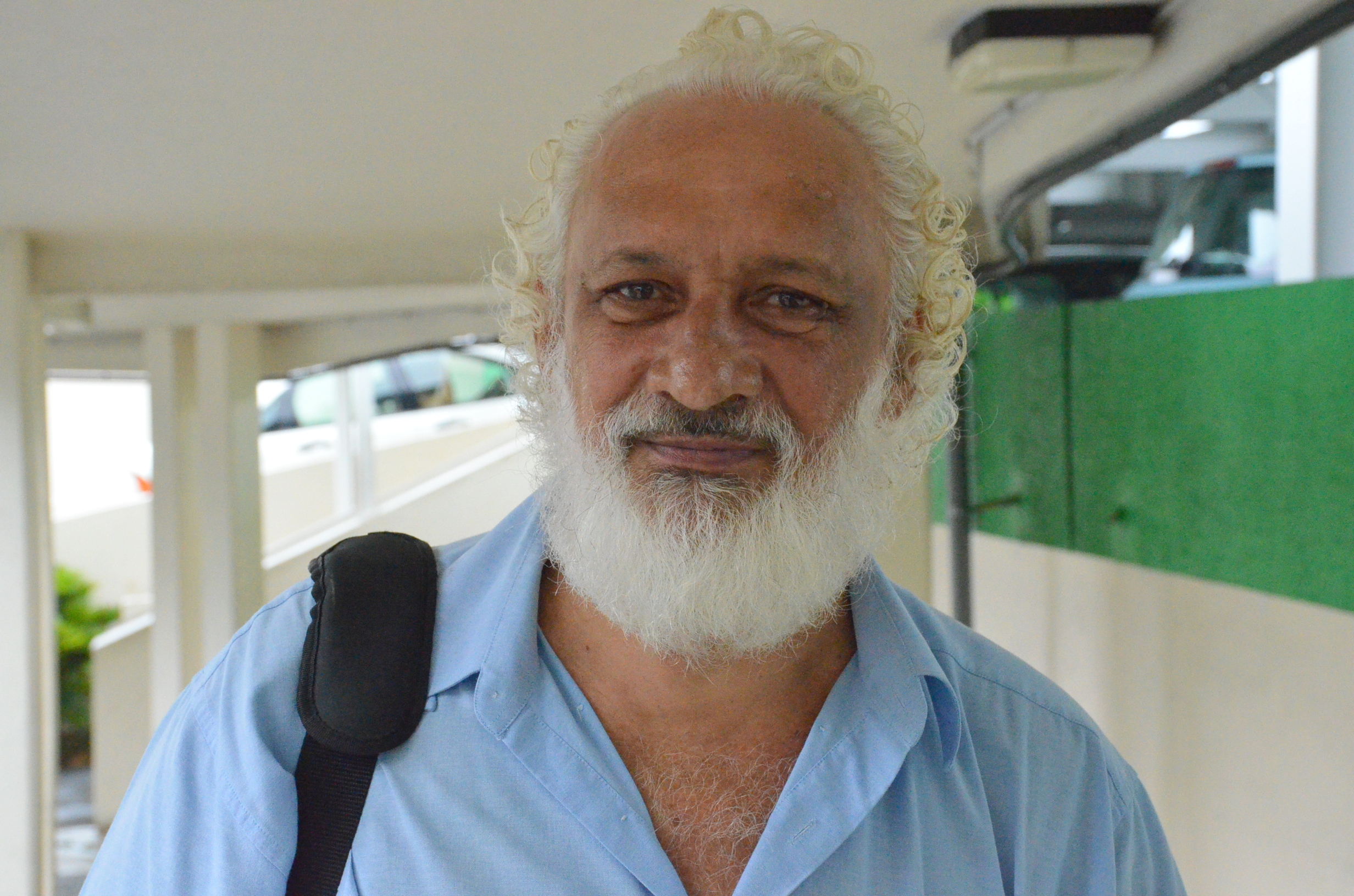 Ronald Terorotua, porte-parole du syndicat O Oe To Oe Rima