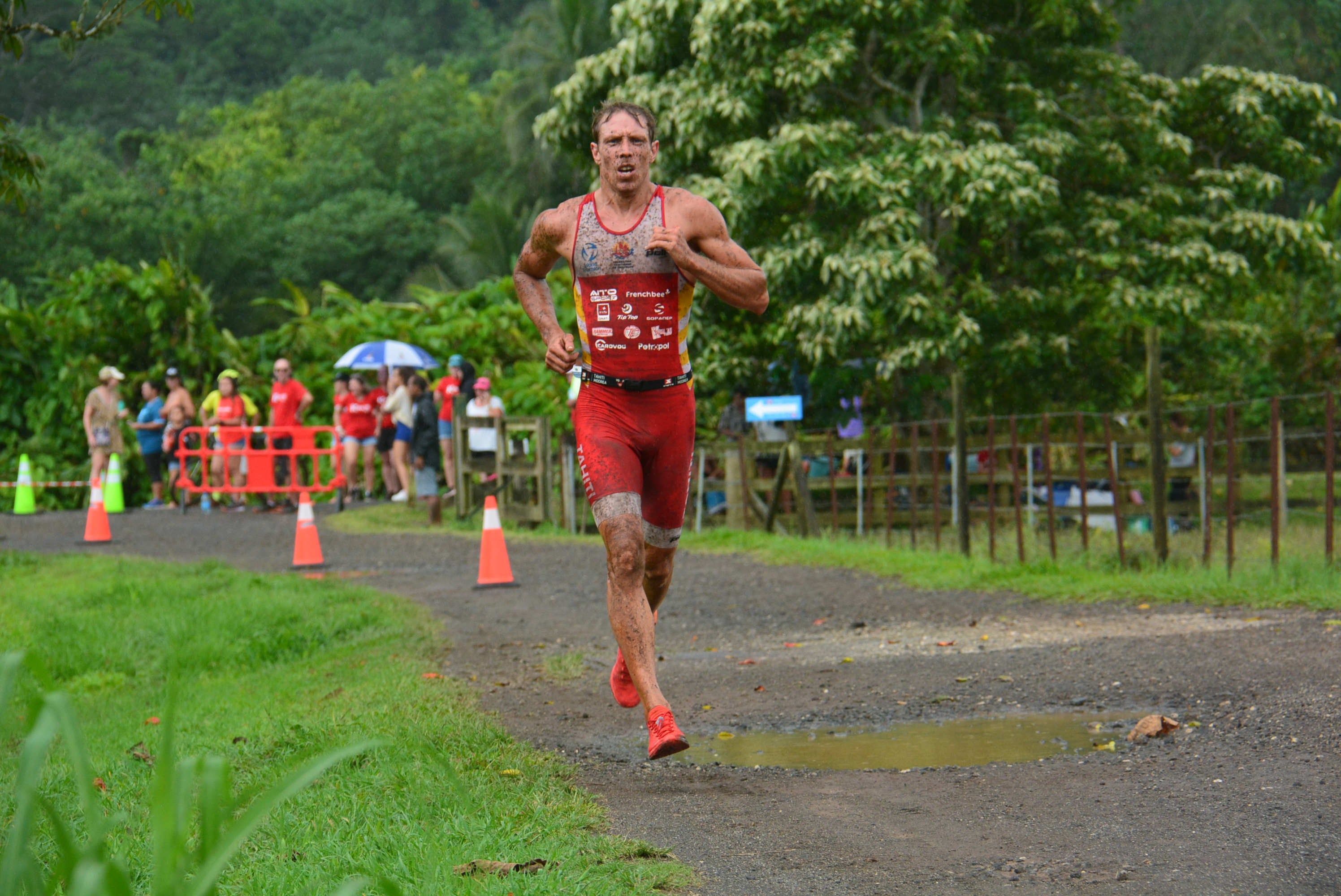 Malgré deux grosses crampes sur le trail, Thomas Lubin a résisté au retour de Teva Poulain pour s’offrir la quatrième place de la course.