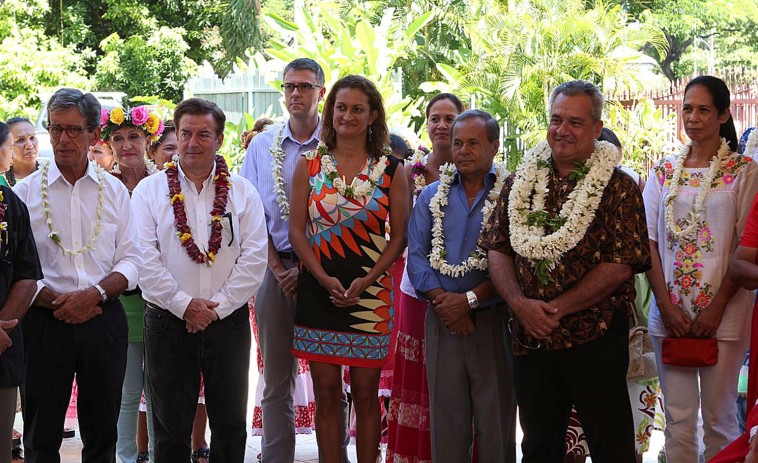 Inauguration du Salon du tifaifai