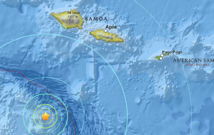 Intense activité sismique dans le Pacifique