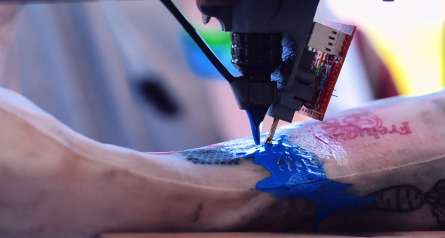 Bientôt tatoué avec une imprimante 3 D ? 