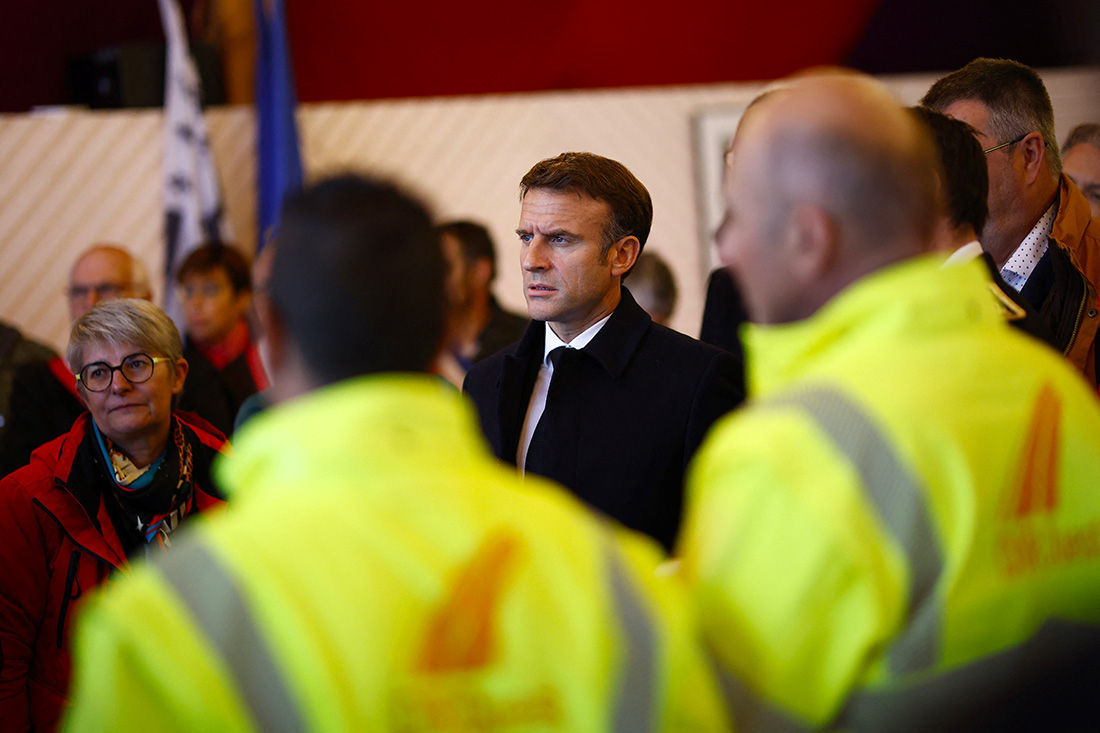 YOAN VALAT / POOL / AFP