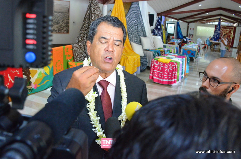 Tahoera'a : "Je crois qu’il faut arrêter de raconter des mensonges", lance Fritch à Flosse