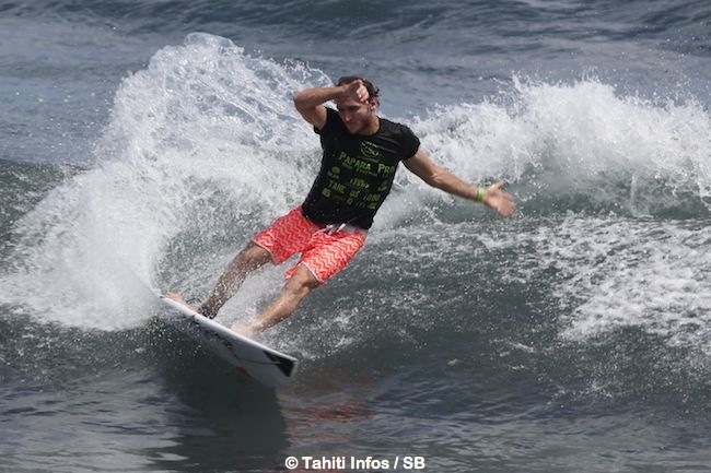 Steven Pierson, un des rares à avoir une grosse expérience du circuit WQS.