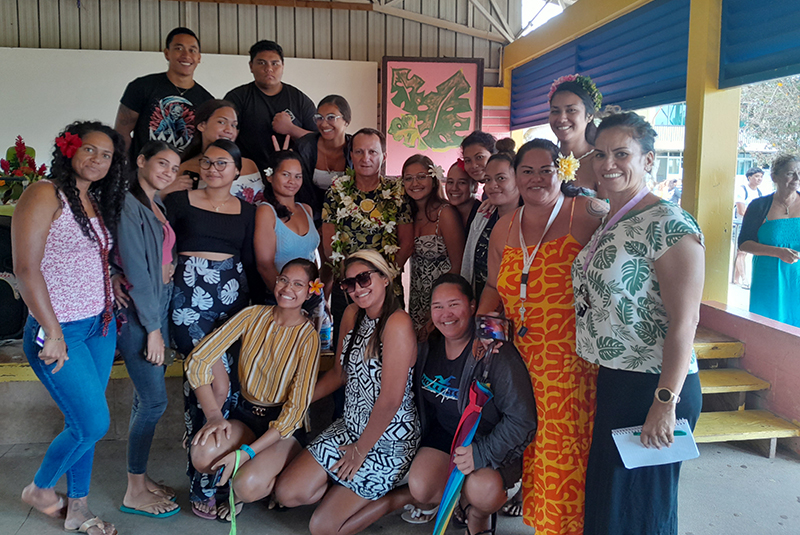 Rencontres autour de la culture dans les lycées de Raiatea