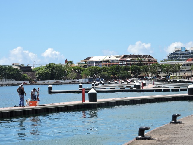 La réalisation de la marina de Papeete et de la promenade piétonne (sans les bâtiments) a coûté près de 600 millions de Fcfp.