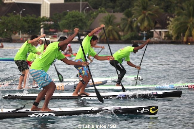 La 'fun' race a été âprement disputée.