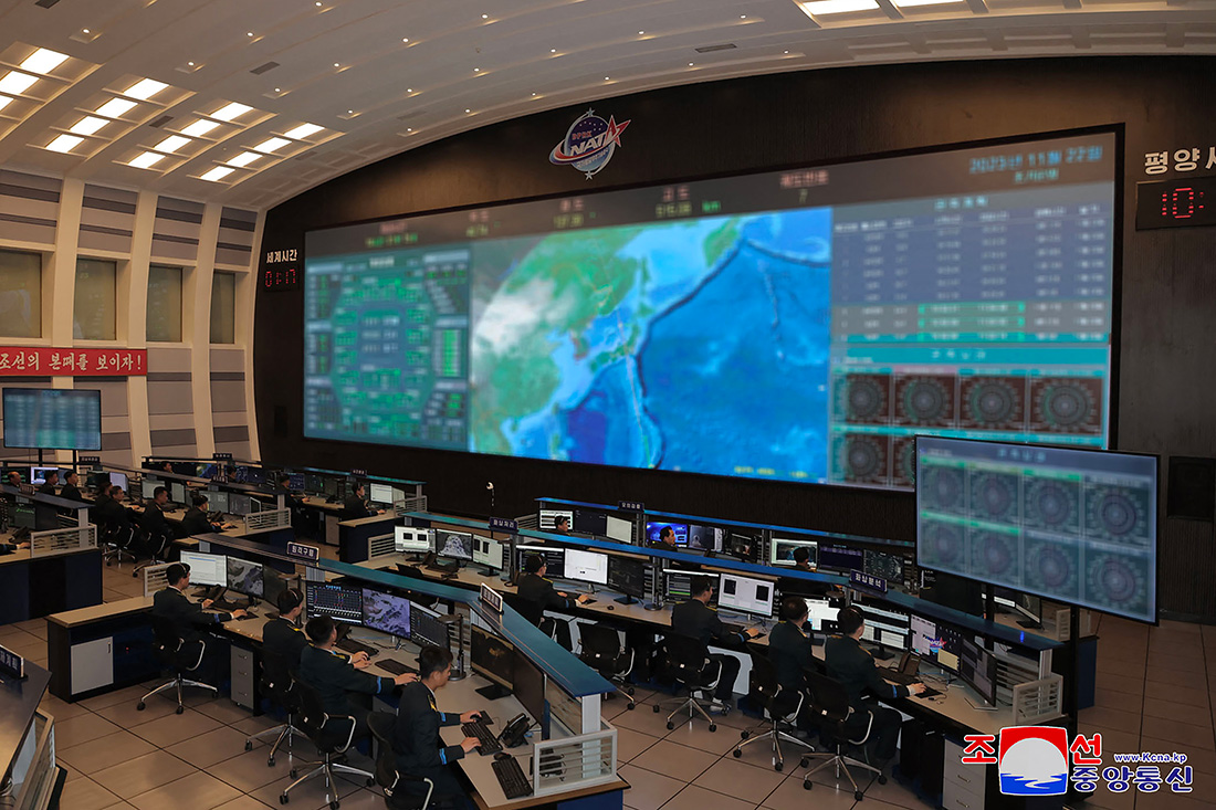 Crédit STR / KCNA VIA KNS / AFP