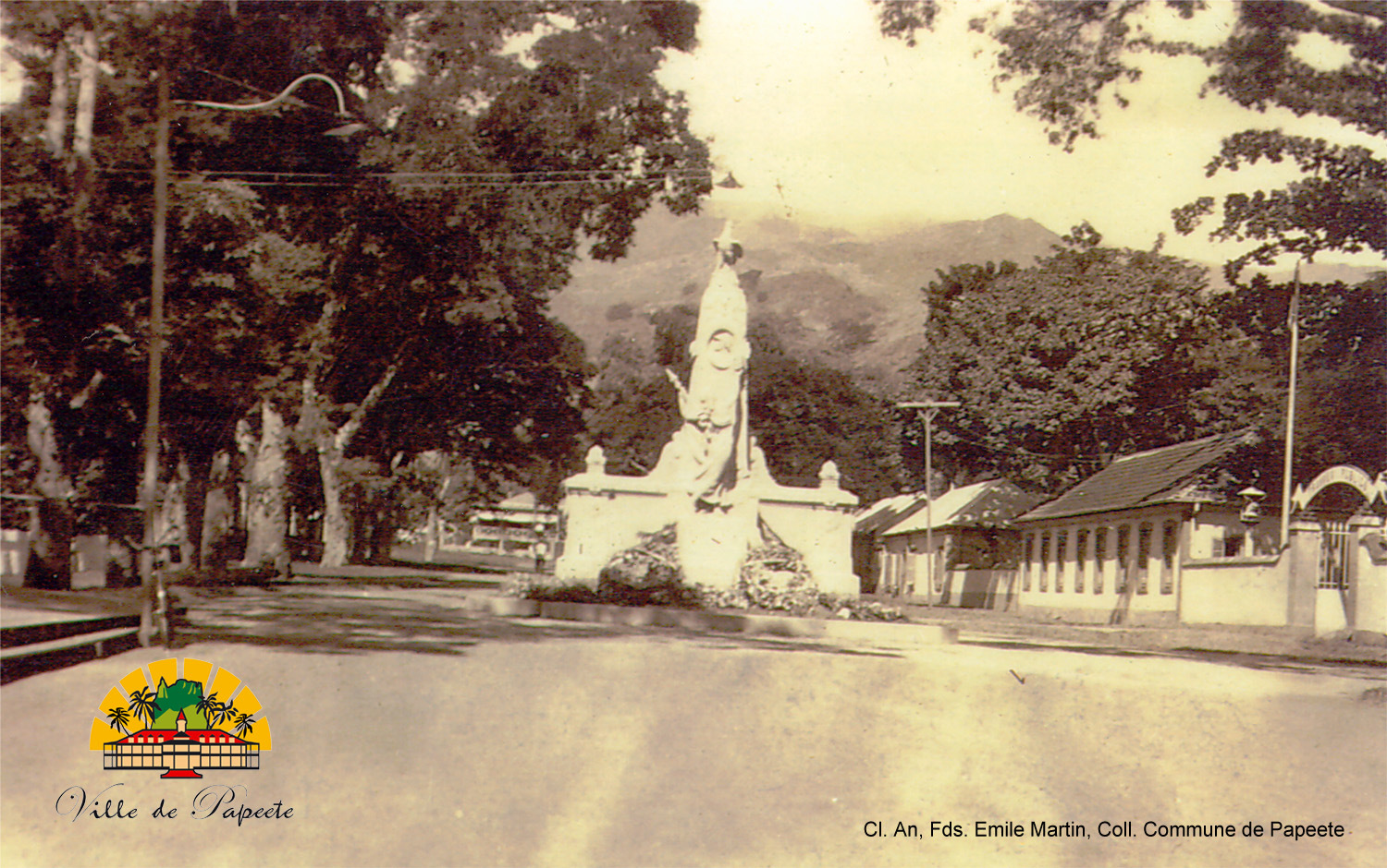 Cl. An, Fds Emile Martin, Coll. Commune de Papeete