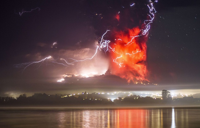 Le sud du Chili et de l'Argentine sous les cendres du volcan Calbuco
