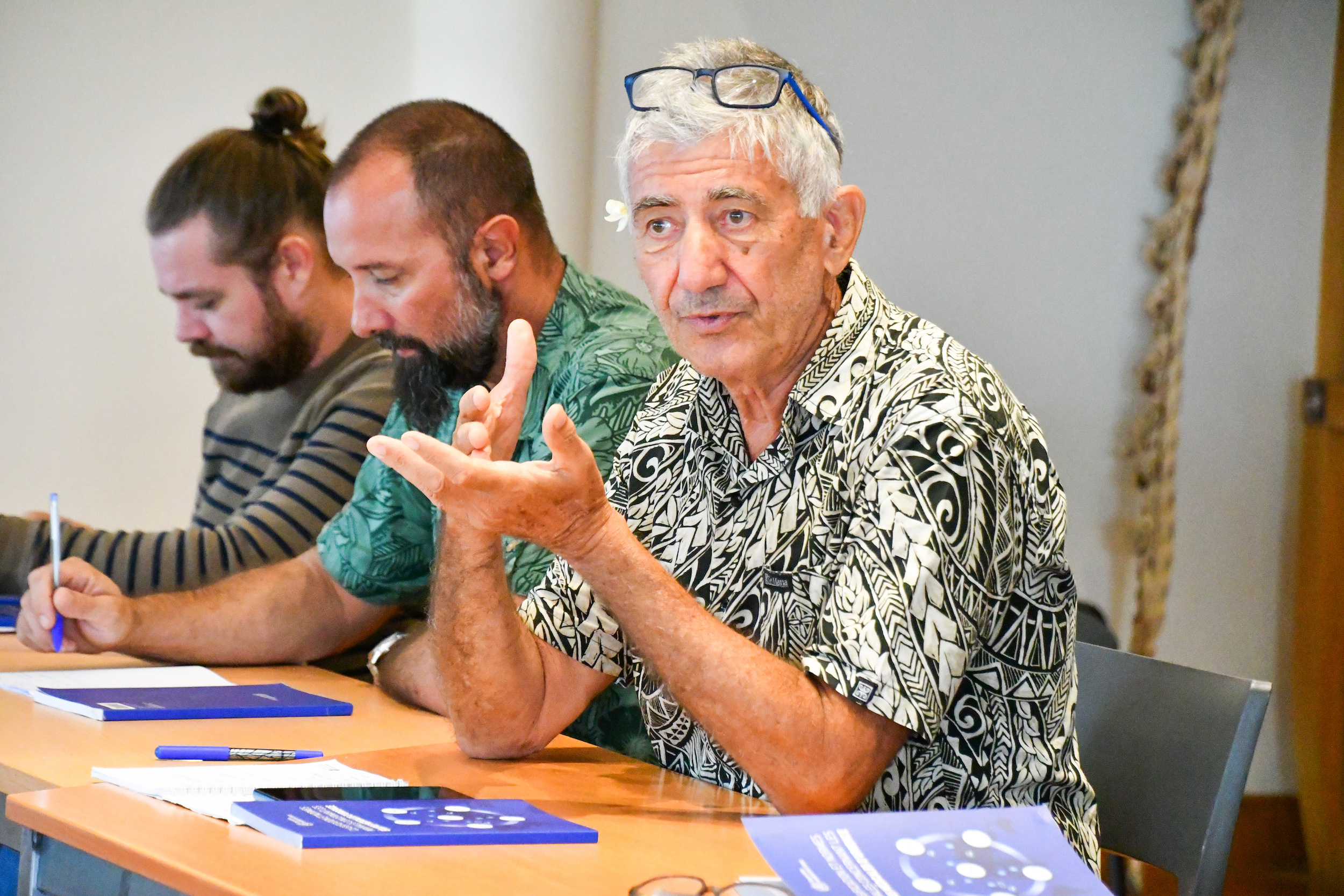 Pour Philippe Biarez, Directeur de la Santé, ce projet consiste avant tout à " renforcer les moyens sanitaires du territoires et encourager la solidarité dans le Pacifique."