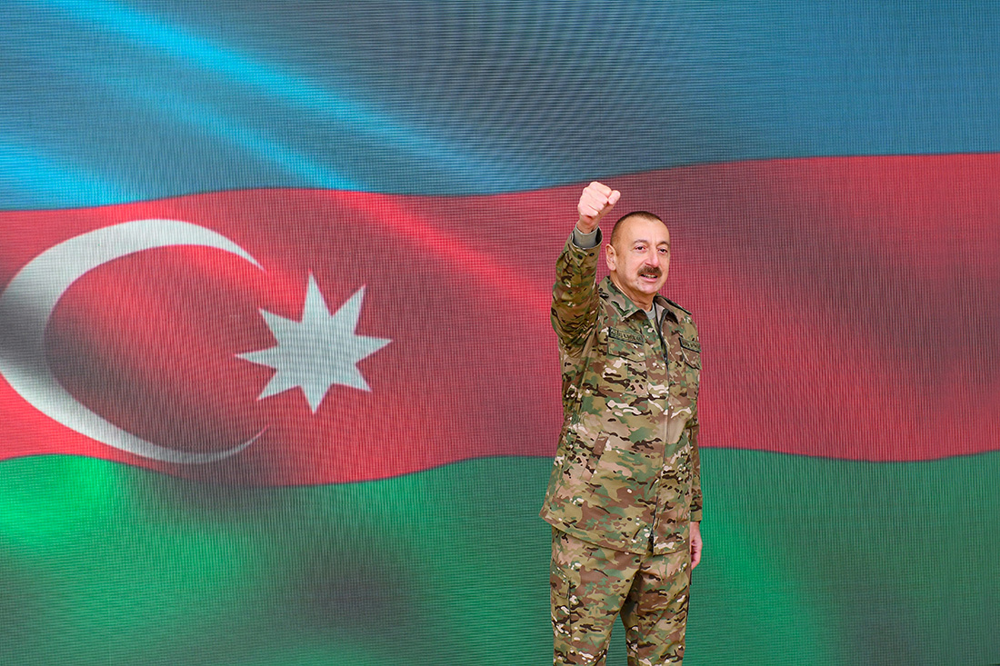 Handout / Azerbaijani Presidential Press Office / AFP