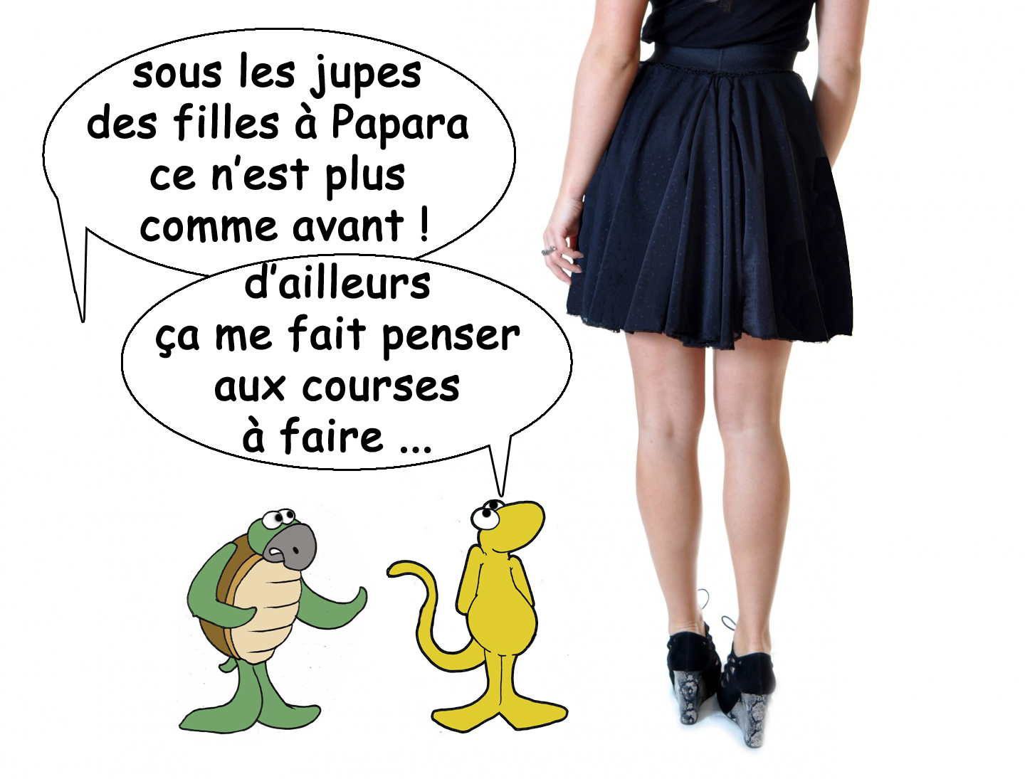 Le "gang des jupes" vu par Munoz