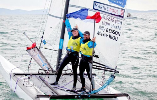 Voile : Billy Besson et Marie Riou remportent la coupe du monde de voile