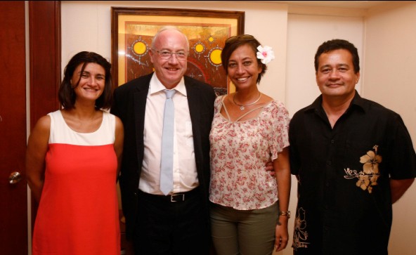 La ministre de l’Education reçoit un inspecteur général de l’Education nationale en mission en Polynésie