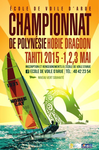 Voile : Championnat de Polynésie « Hobie Dragoon 2015 »