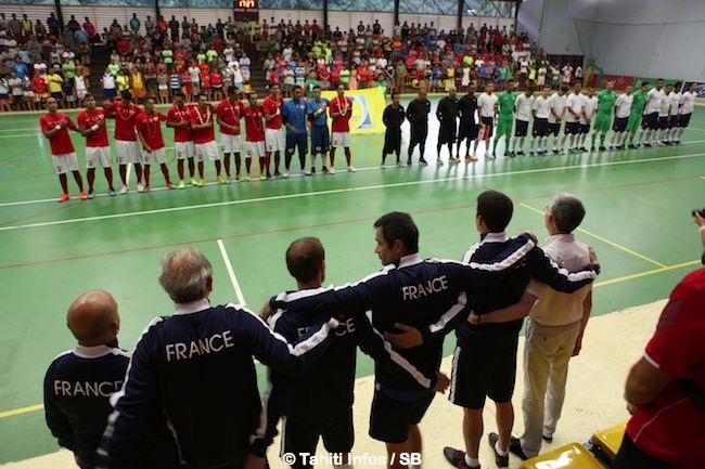 Le 2ème match amical a tourné à l'avantage des bleus.