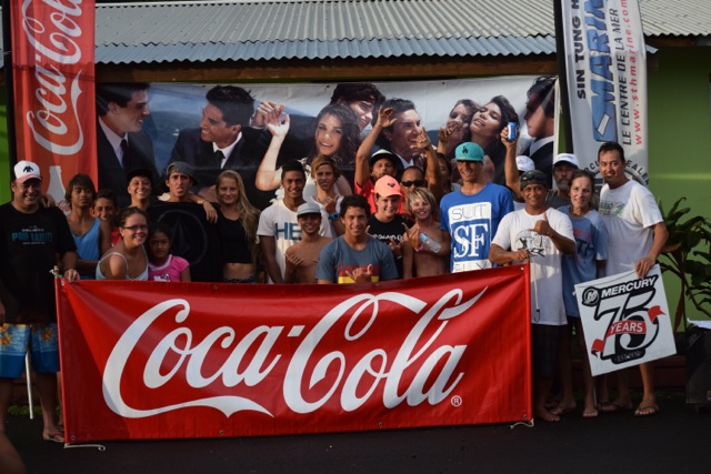 Surf local – Coupe de Tahiti : La compétition junior s’est déroulée à Teahupo’o.