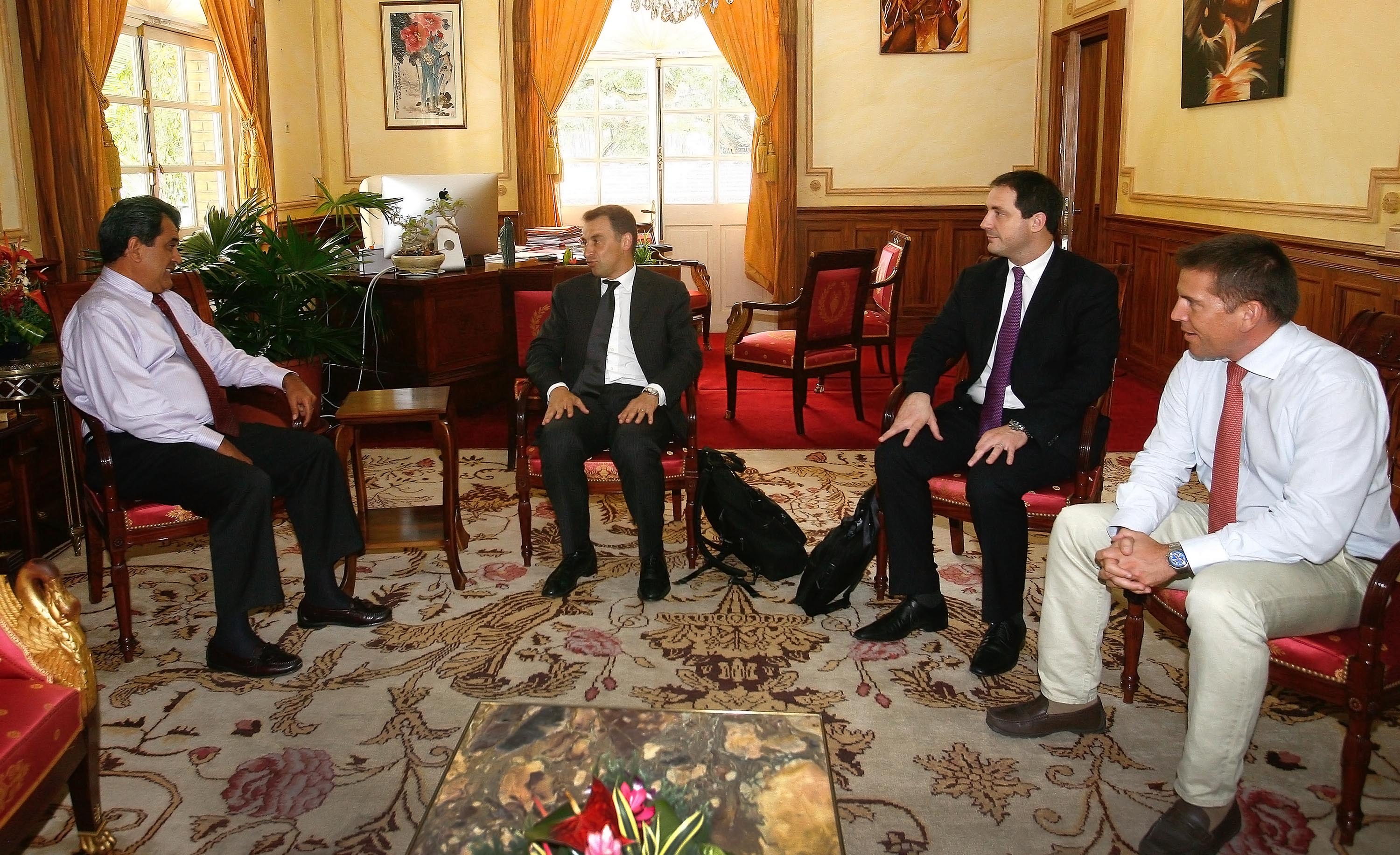 Entretien avec le président de Newrest international