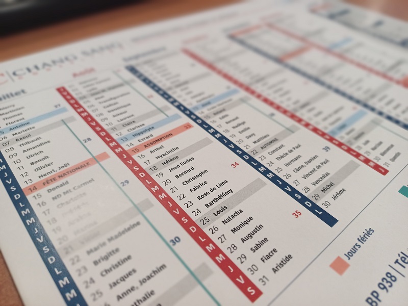 Les jours fériés en 2024 : record en mai