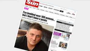 Andrew, 100 relations sexuelles à son actif mais pas de pénis