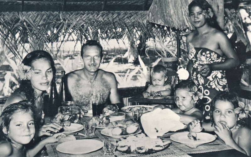 En famille à Pirae. Credit photo DR