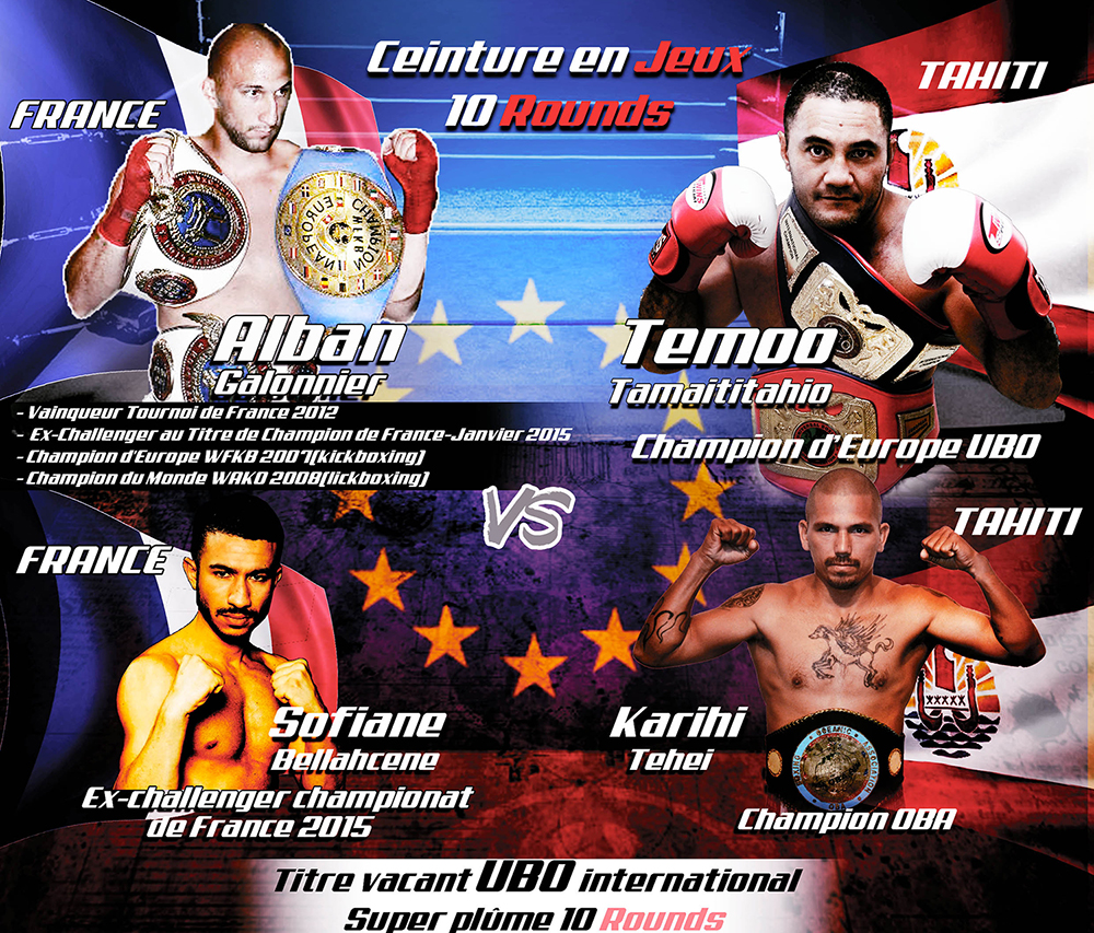 Boxe: les championnats UBO en direct et en exclusivité sur TNTV demain soir