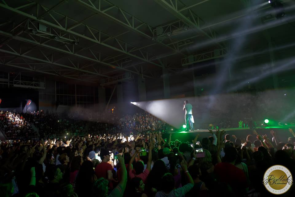 Maître Gims était la semaine dernière à Nouméa.