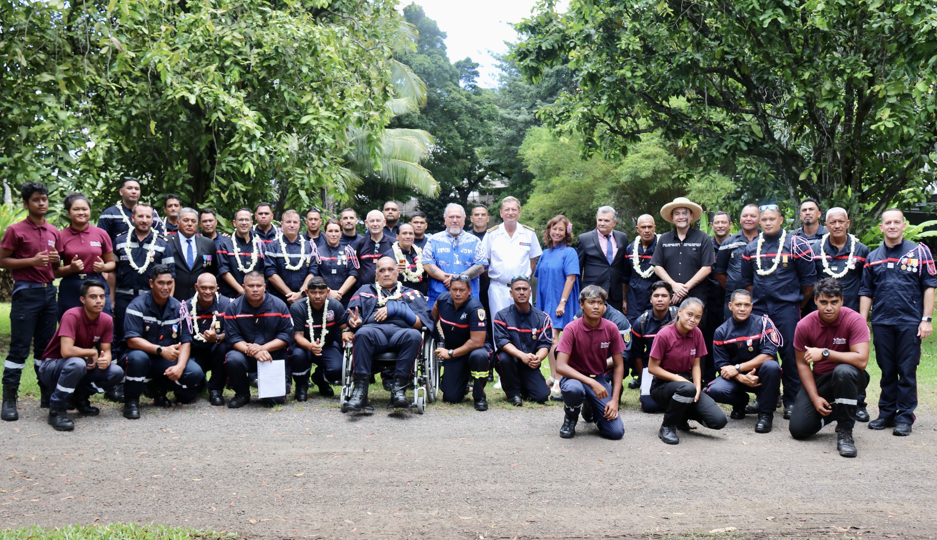 31 sapeurs-pompiers décorés à l'occasion de la Sainte Barbe