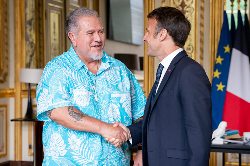 Moetai Brotherson doit rencontrer ce mardi le président de la République à Paris. © DR