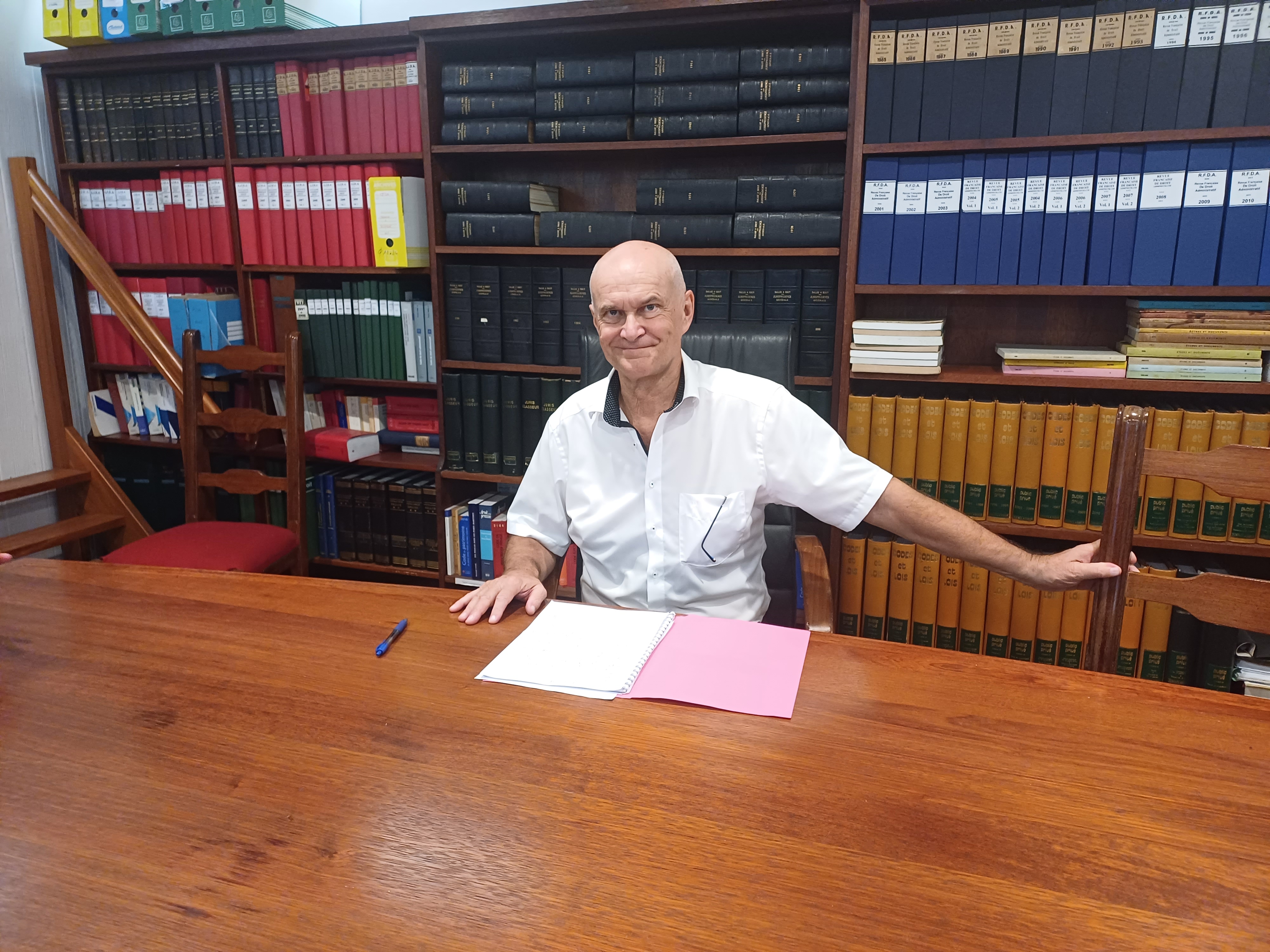 Pascal Devillers, président du tribunal administratif de la Polynésie française.