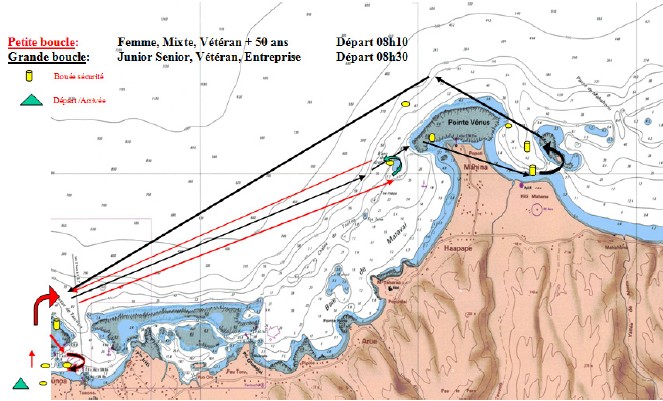 Course de Va’a – « Trophée de l’amiral 2015» le samedi 30 mai